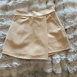 Tan Skort